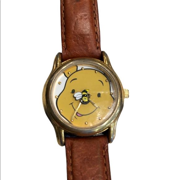 Vintage Winnie the Pooh Bear Watch working - Picture 1 of 8